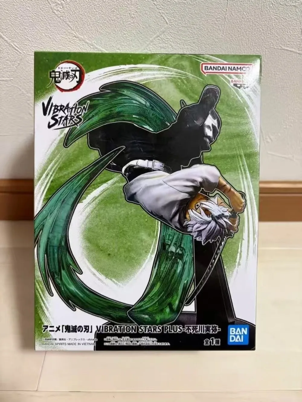 

В наличии BANDAI оригинальные аниме Demon Slayer VIBRATION STARS PLUS Shinazugawa Sanemi аниме фигурки модель орнамент игрушка в подарок