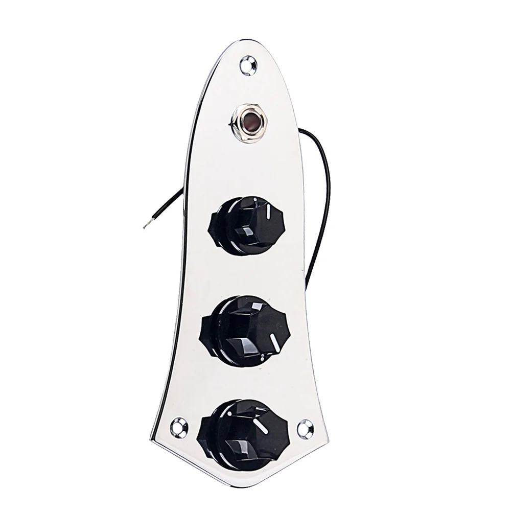 Durable Guitar Control Plate Wired Wiring with Screw Thread Design for Accurate Use Prewired