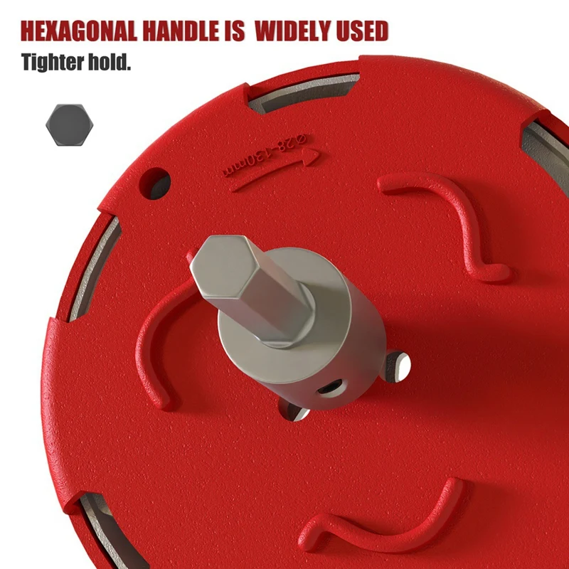 Adjustable Round Hole Saw Cutter Drill Bit Set for Woodworking, Plastic, Gypsum Board, Aluminum Board, Punching Tool