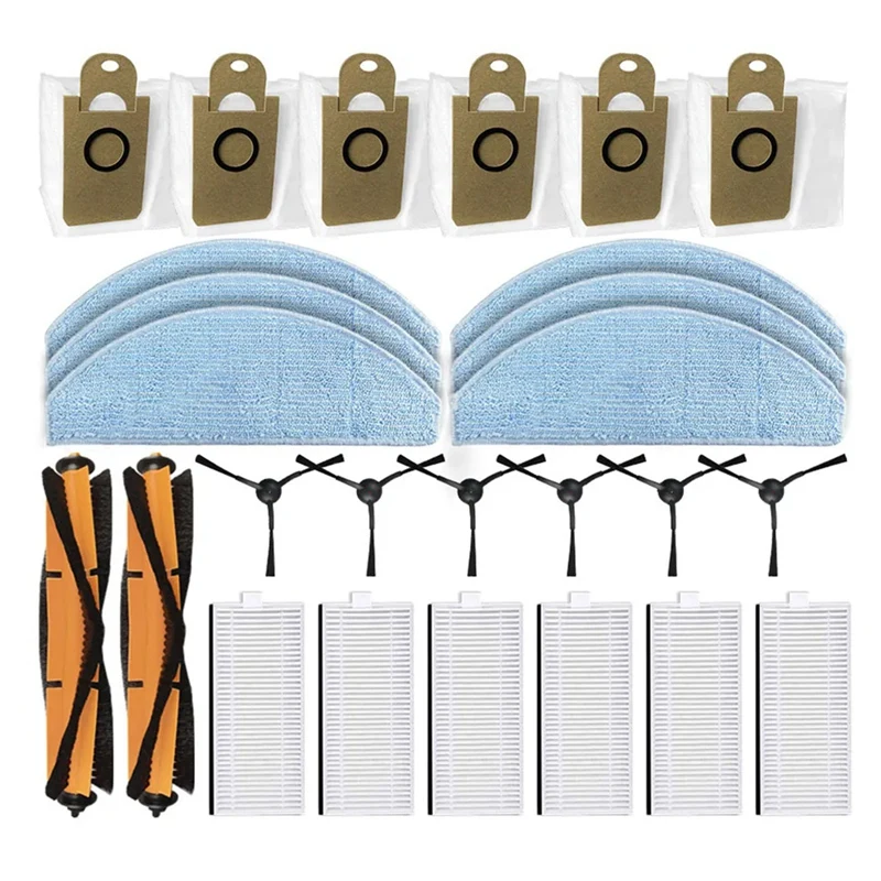 

For Minien Accessories Main Side Brush Filter Mop Cloth Dust Bag New Arrivals in Stock Cleaning tools