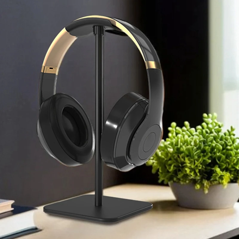 アルミ合金製ヘッドフォンスタンド,ディスプレイラック,取り外し可能なデスクトップハンガー,垂直ブラケット
