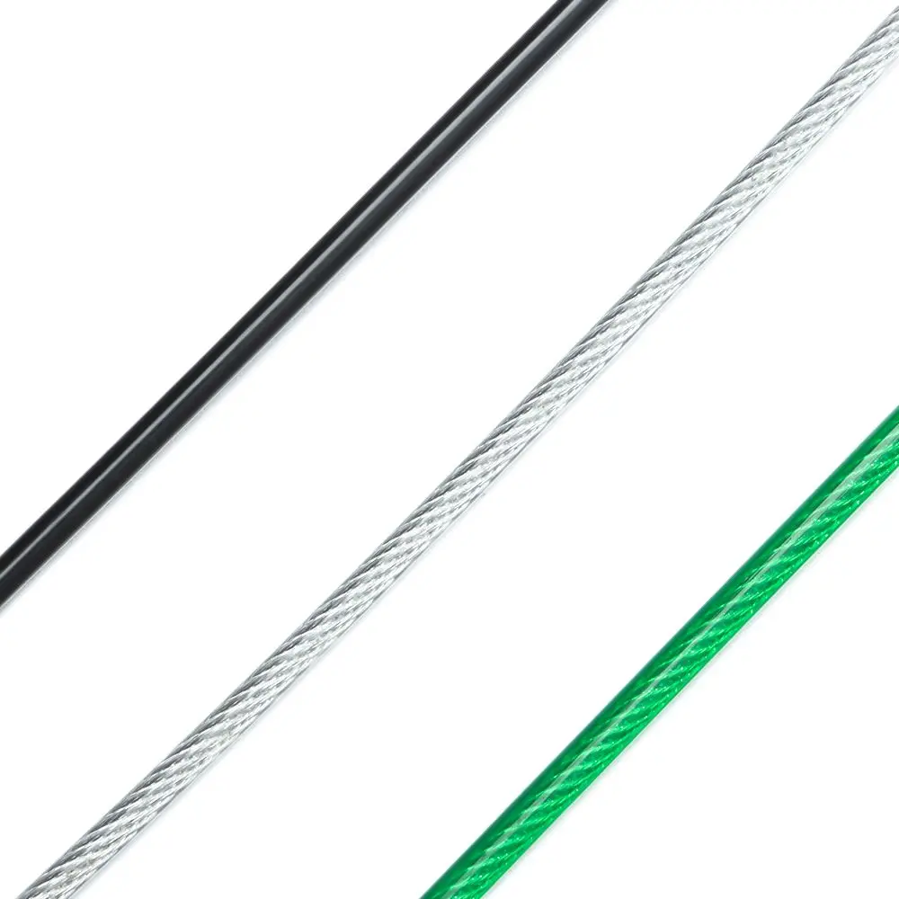 3 Colors Security Safety Rope Anti-theft Ropes Steel Cable Lock Road Bike Lock Cycling Strong Wire Bicycle Lock Wire