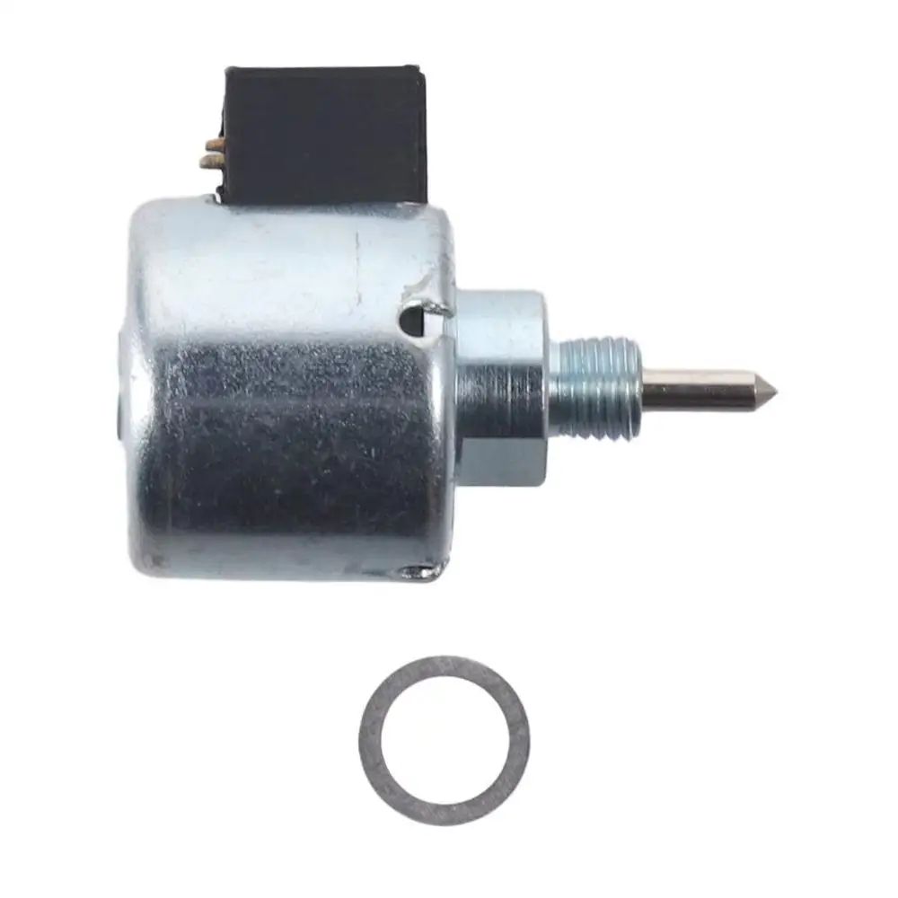 Metal 846639 ABS 1.72x1.02in Fuel Solenoid with Wiring Harness Fuel Shut-Off Solenoid For Briggs & Stratton Lawn Garden