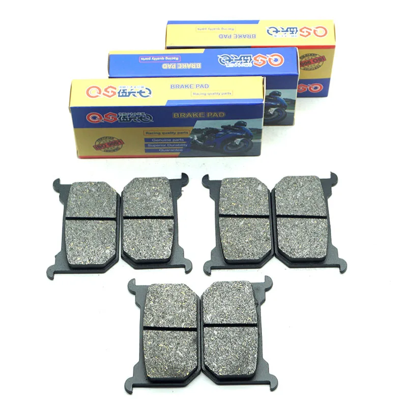 Pastillas de freno delanteras y traseras para motocicleta KAWASAKI KZ1100 GPz 1100 1981-1983 LTD Shaft 1983 Spectre 1982 KZ