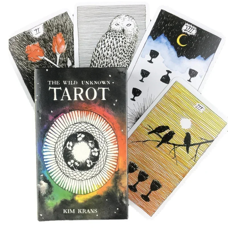 The Wild Unknown Tarot Deck Card Funny Child Adult Board Game Card Mystery Tarot Poker Set