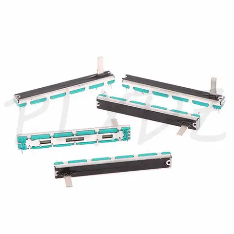 10PCS 75mm Slide Potentiometer Double Linear 10K Potentiometer Resistor B10K B103 10K Ohm  Suitable for mixing console