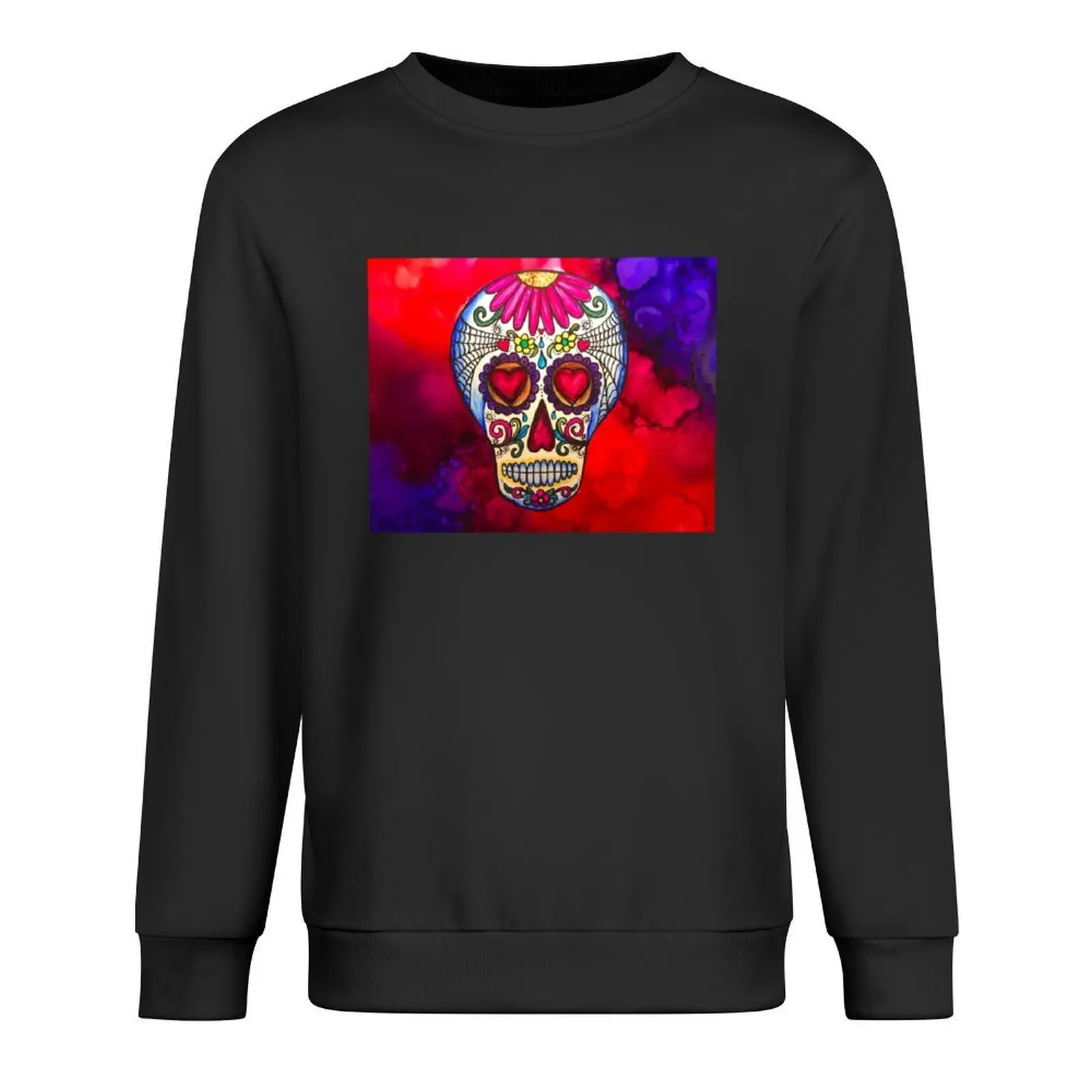 

Sugah Skull, Sugar Skull Pullover tracksuit men's sweat-shirt set men clothes autumn new products oversize sweatshirt