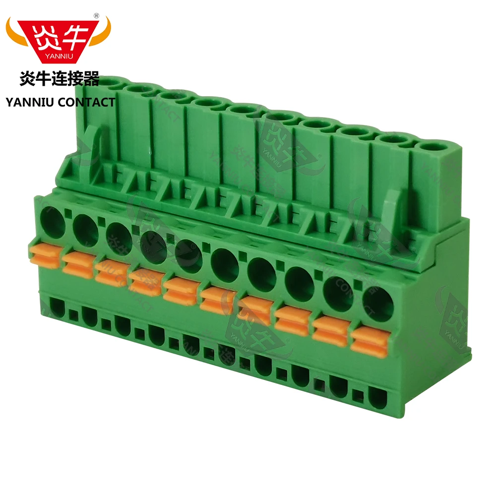 10 pezzi KF2EDGKDA 5.08 2P ~ 12P PCB CONNETTORE PLUG-IN BLOCCHI TERMINALI 2EDGKDA 5.08mm 2PIN ~ 12PIN FKCVR 2,5/ 2-ST-5.008 PHOENIX