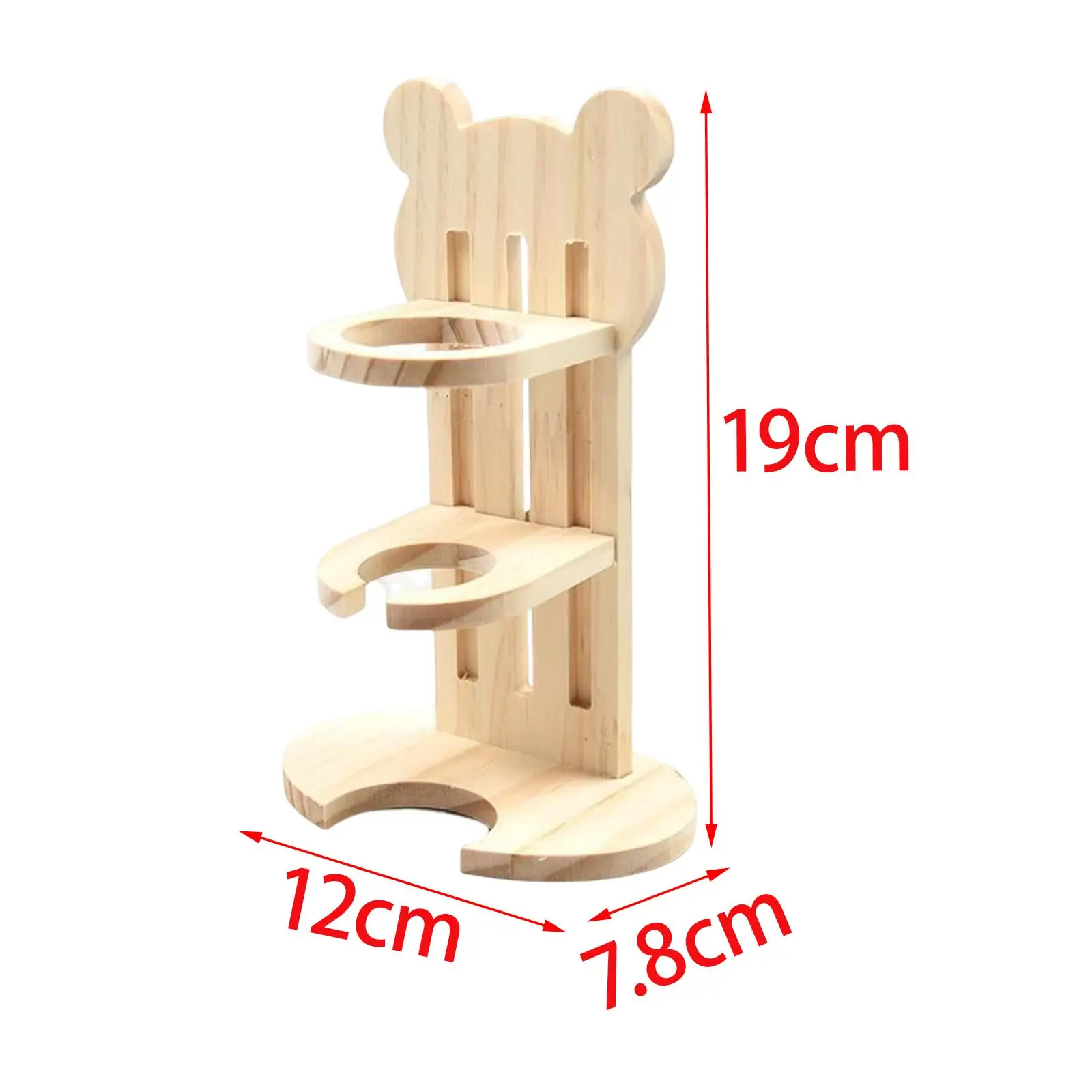 Vertical Hamster Water Bottle Holder Adjustable Rabbit Drinker Bracket to