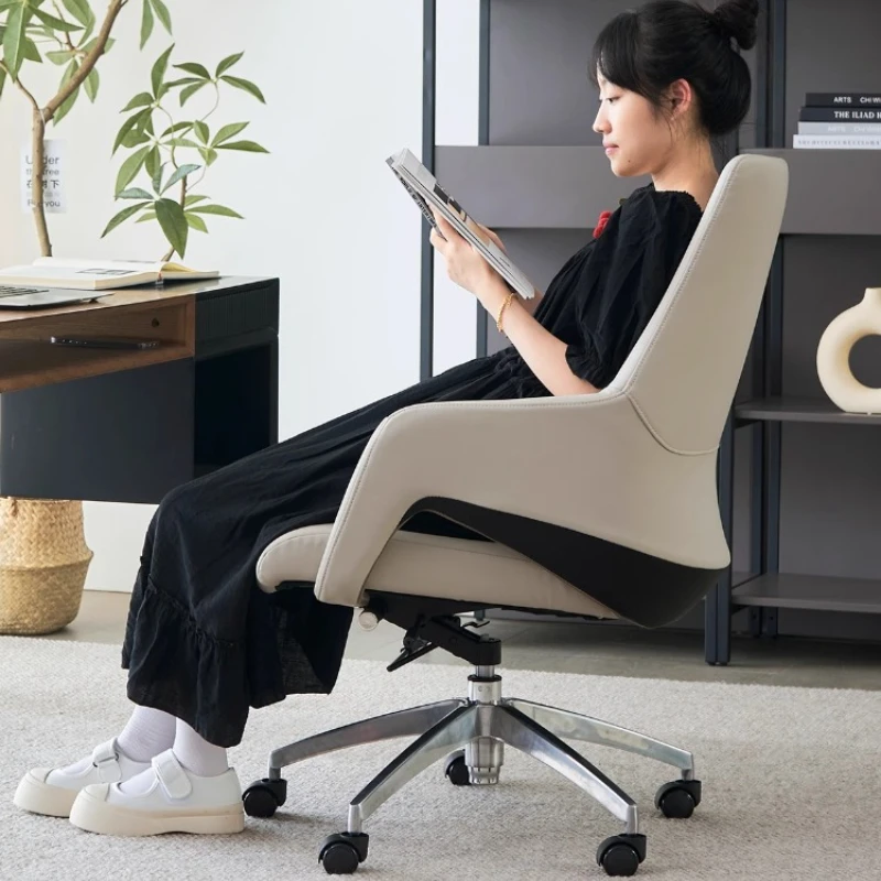 

Swivel Roller Office Chair Home Leg Rest Salon Study Office Chair Comfy Ergonomical Cadeira De Escritorios House Accessories