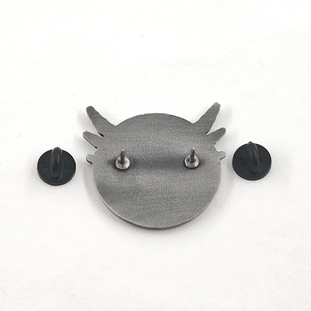 SCP-001 Torwächter-Brosche Seraphim Metall-Abzeichen Sechsflügeliger Engel Emaille-Pin Mystisches Fantasy-Spiel Community-Abzeichen Schmuckgeschenk – Detail 6
