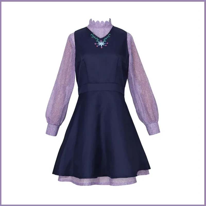 FC6Anime Oshi No Ko Kurokawa Akane Cosplay peluca púrpura vestido de manga larga mujer adulta Sexy Kawaii carnaval Halloween @ FC8!