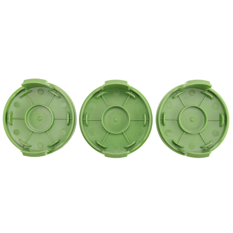 3Pack Replacement Spools Cap Covers Parts 3411546A-6 For Greenworks 21332 21342 24 Volt 40V 80V Cordless Weed Eater