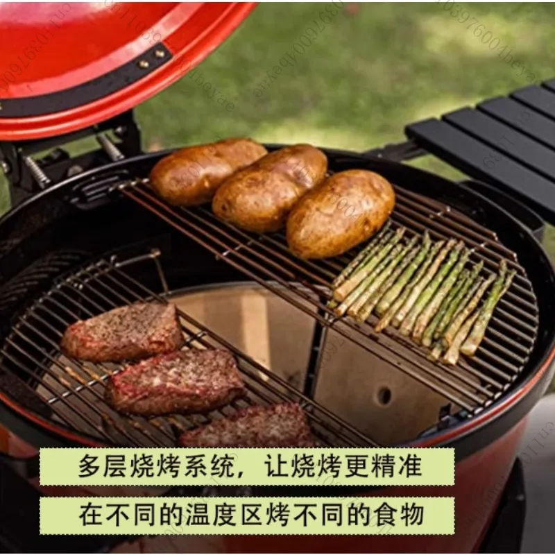 Multi-layer stainless steel grill, multi-functional grill mesh, grill mesh, multi-layer bold mesh 1pc
