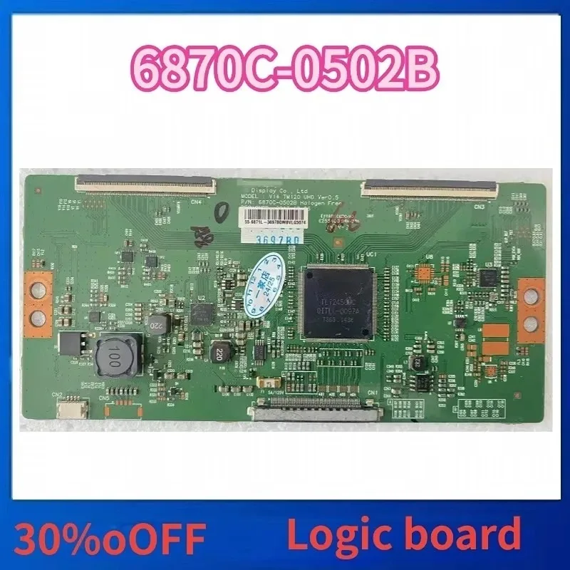 Placa Tcon 6870C-0502B V14 TM120 UHD Ver0.5 42 ''/49''/55 ''placa de TV para TV placa lógica Original t-con 6870C 0502B