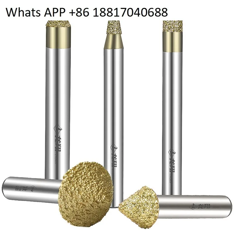 1PC 수치 제어 돌 조각 기계 칼 레터링 버섯 머리 다이아몬드 도구