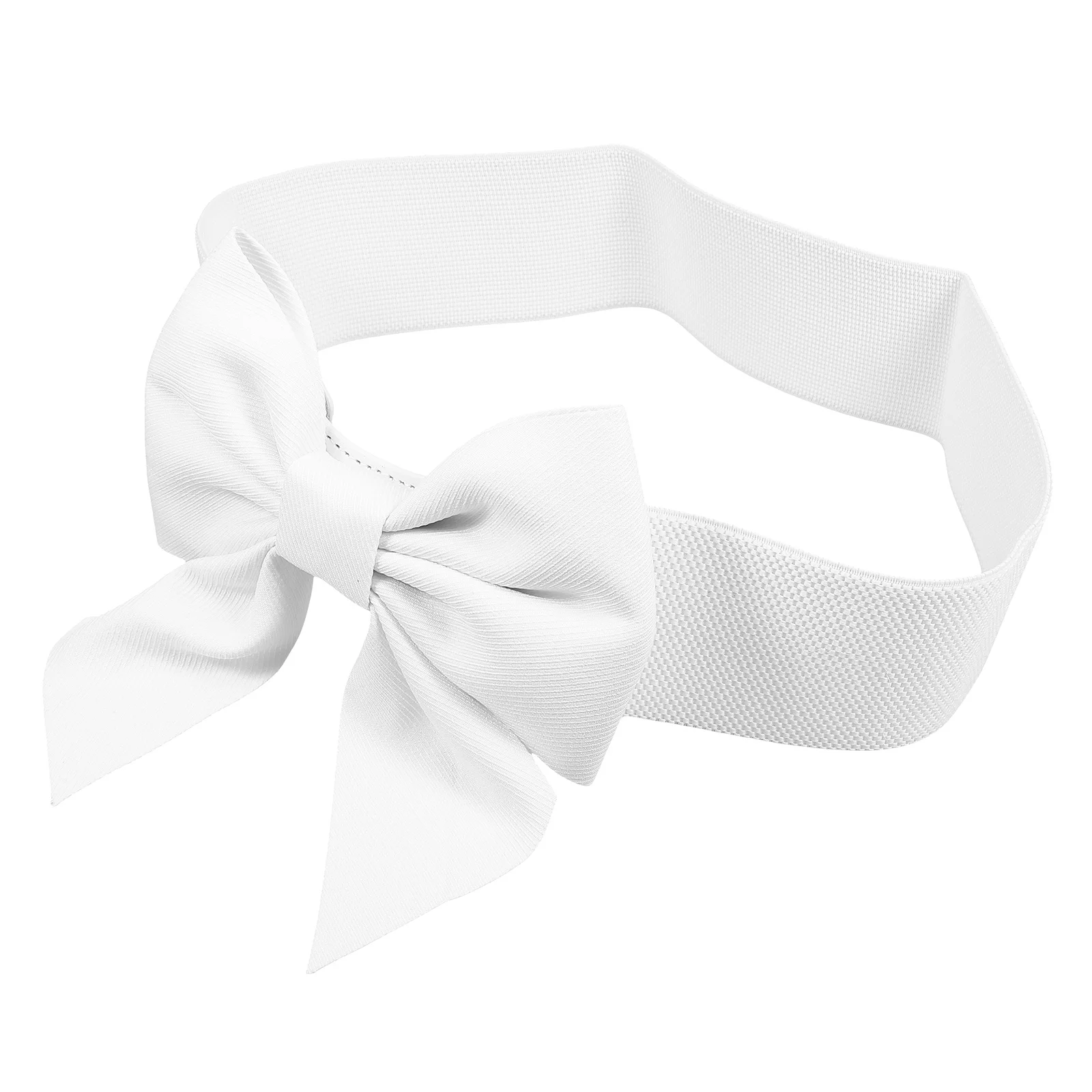 Women's Elastic Bow Belt Stretchy Wide Waistband for Fashion Ladies Belt Decorative Unique Gift Choice