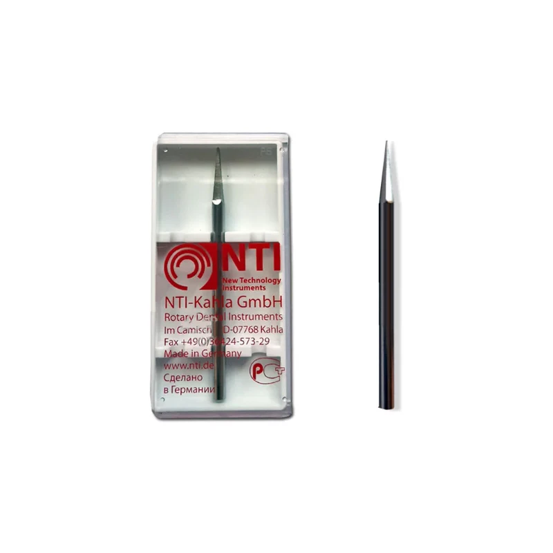 1Pcs Dental NTI Film Cutting Needle Four Sided/Three Sided Vacuum Formed Invisible Braces Holder Cutting & Polishing Needle