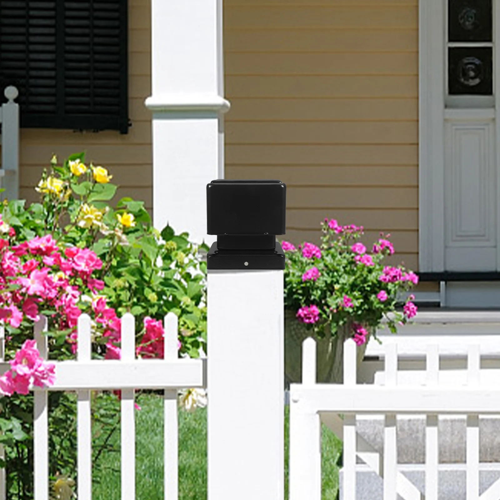 العملي المجلفن الحديد سياج الكرة غطاء توبر الزخرفية المعادن آخر نهائيات حديقة ساحة ديكور في الهواء الطلق سياج القبعات العالية