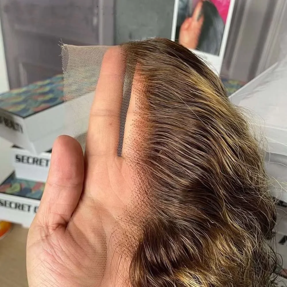 

200% Density Deep Wave Wig Highlight Bob Lace Front Wigs Pre Cut Bob 6x4 Highlighted Wig Human Hair Glueless Bob Wig Human Hair