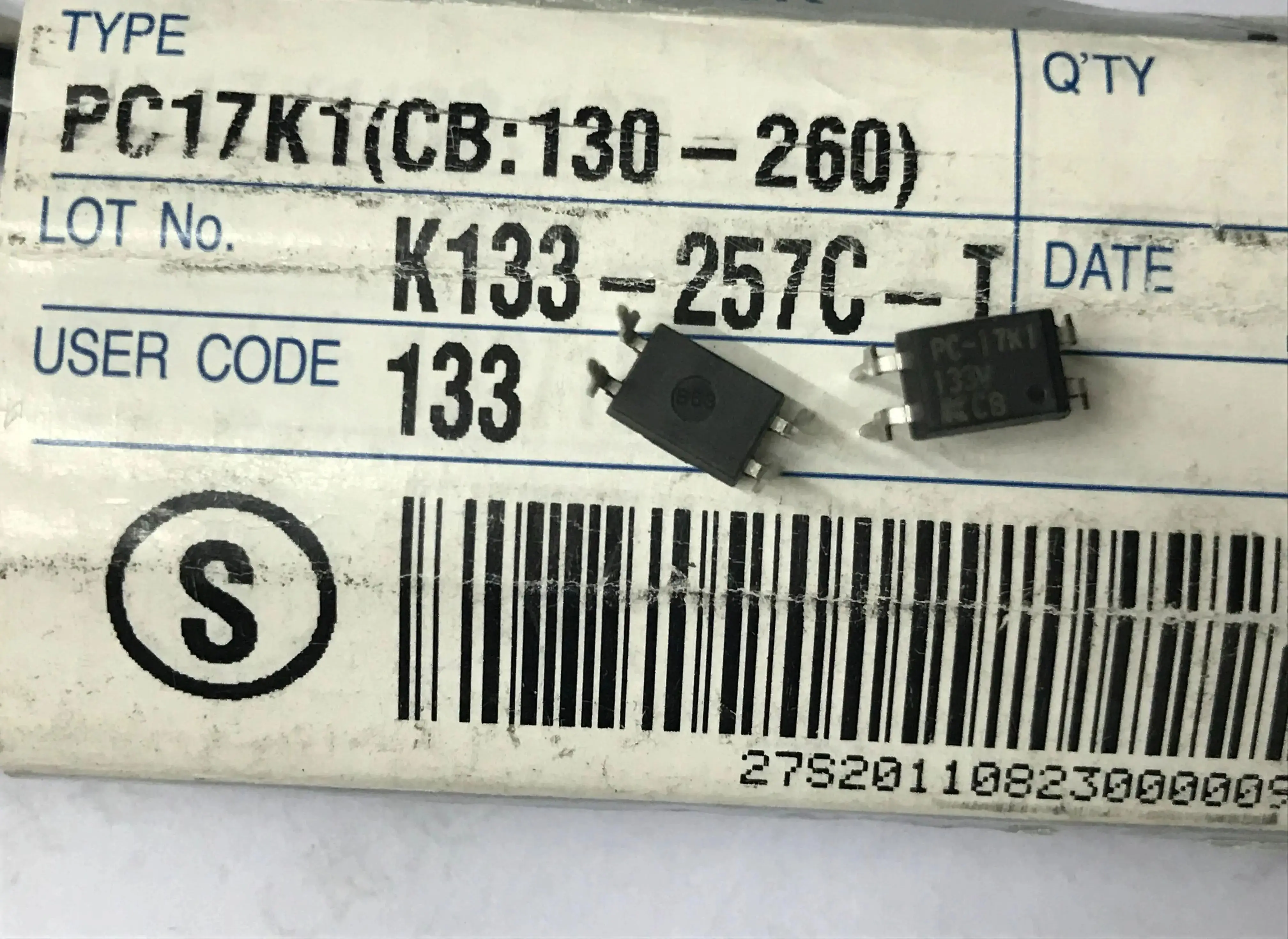 

10 шт. PC17K1 CB 130-260 DIP-4 Оптрон PC17K1 PC17K PC17 Новый Оригинальный 100% качество