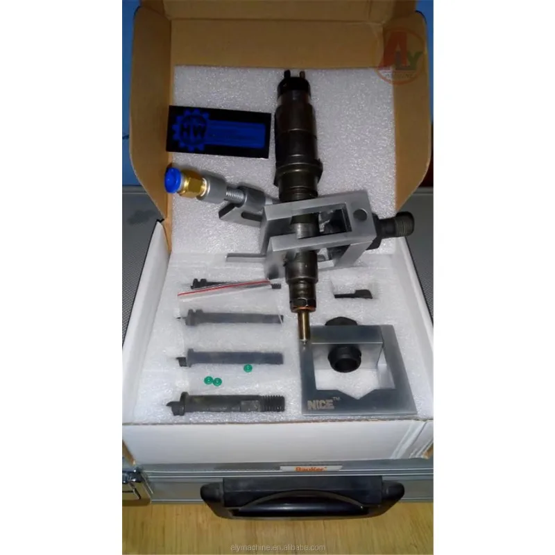 

Universal Diesel Common Rail Tool Fuel Injector Fix Adapter Fixture Clamping Repair Kits, Common Rail Injector Clamp Tool