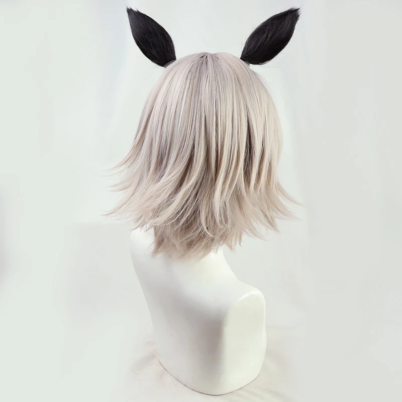 Gioco Pretty Derby Curren Chan Parrucca Cosplay Torcia Ragazza Cosplay Capelli per Halloween Party Donne adulte Uomini