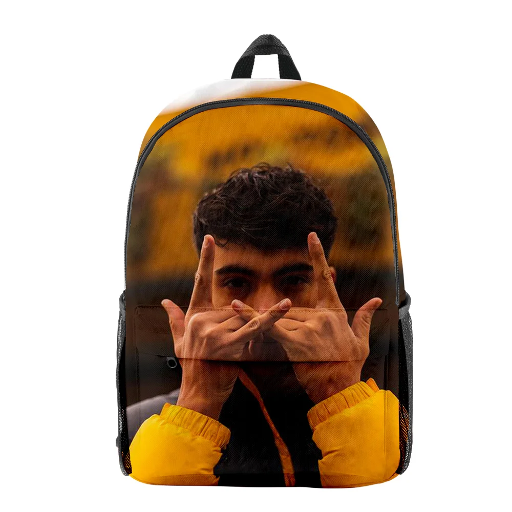 Cartoon Youthful Funny inoxtag Student School Bags Notebook Backpacks 3D Printed Oxford Waterproof Boys/Girls Funny Travel Bags