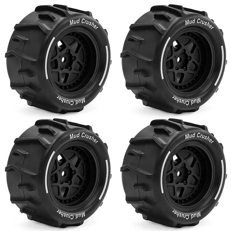 Für ARRMA RC Auto 1/18 GRANIT GROM 73mm 1/18 Desert Short Course Truck Sand Reifen Schnee Strand Reifen 12mm Rad Hex