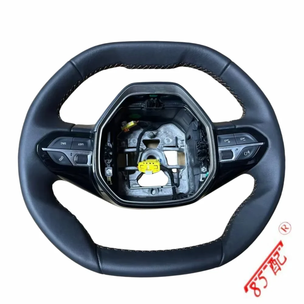Steering wheel assembly leather configuration YL006273BY 1607791780 1607821380 FOR Peugeot 2008 3008 4008 5008 508L 408