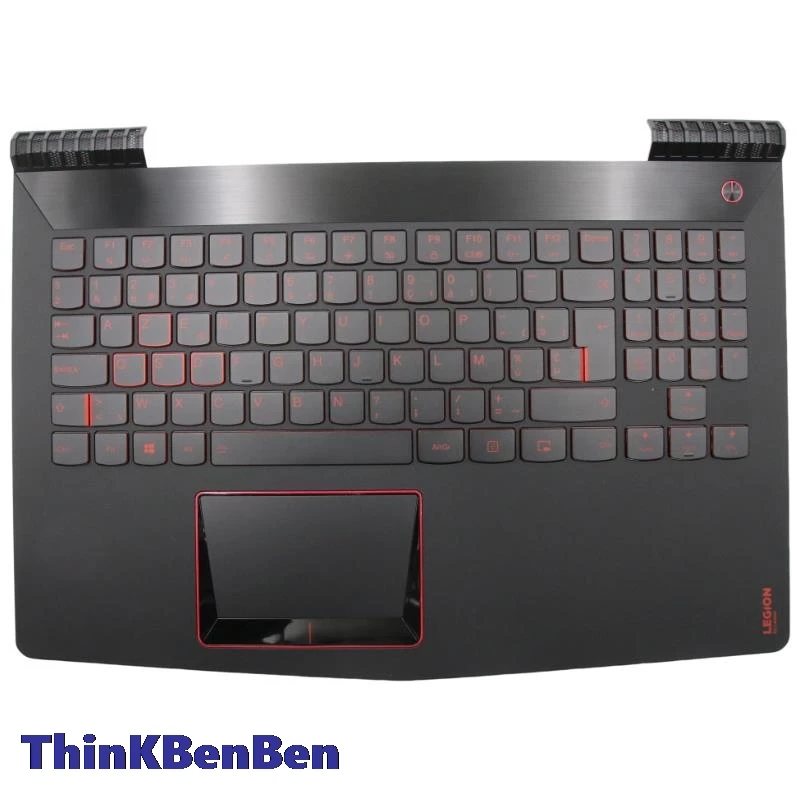 

BE Belgian Black Keyboard Upper Case Palmrest Shell Cover For Lenovo Legion Y520 15 R720 15IKBN 15IKBA 5CB0N00262