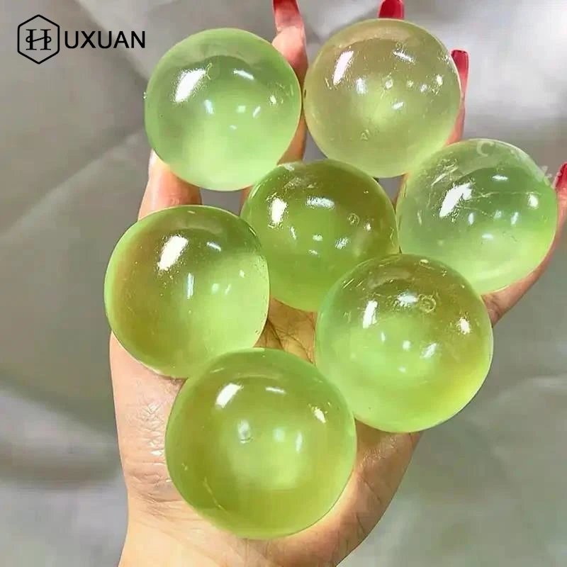 Blue Maltose Squeeze Toys Anti Stress Sensory Fidgets Toy Soft Simulated Transparent Blue Maltose Slow-rebound Decompression Toy