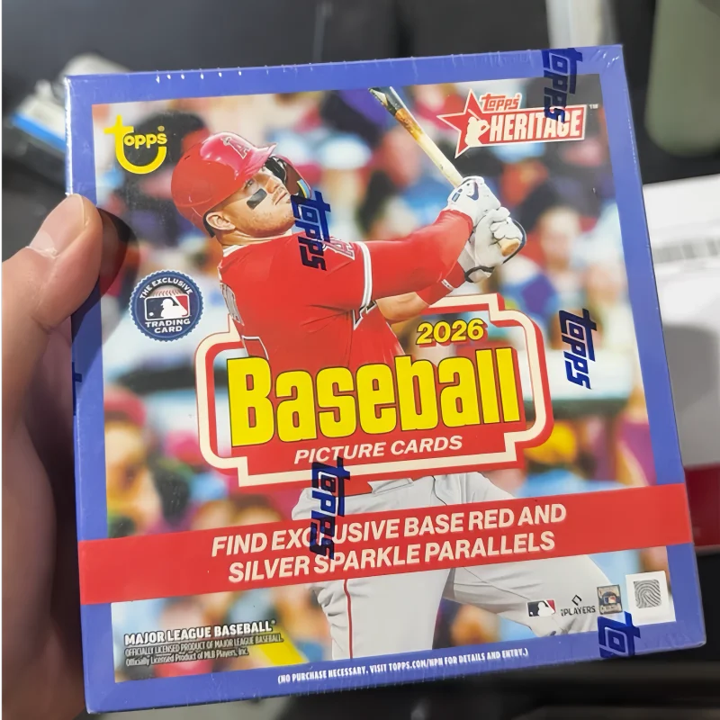 tarjetas-coleccionables-de-beisbol-topps-heritage-2026-originales-serie-valor-y-mega-tarjetas-autografiadas-y-numeradas-regalos-sorpresa-de-moda