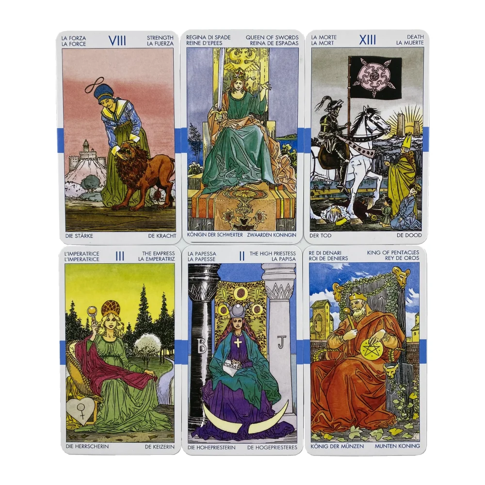 Universal Rider Tarot Cards A 78 Deck Oracle English Visions Divination Edition Borad Playing Games