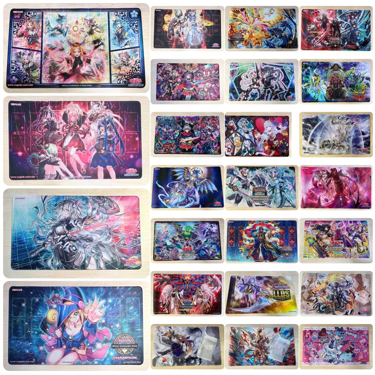 

YuGiOh Elfnotes Playmat D/D/D Predaplant DIY Dark Magician Zenna The Tsuinagi Princess Aileron Sky Striker Killer Tune Mousepad