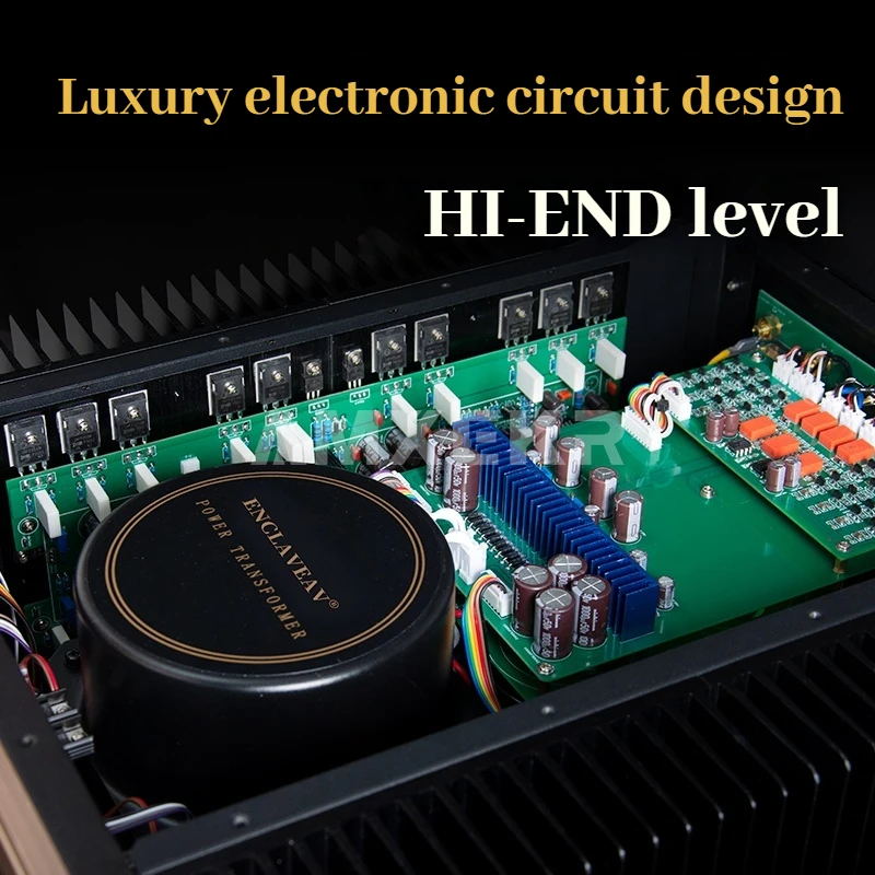 

Reference Accuphase A75 PLUS Полностью балансный усилитель мощности класса A Высокомощный Hi-Fi пост-усилитель Домашний аудиометр VU