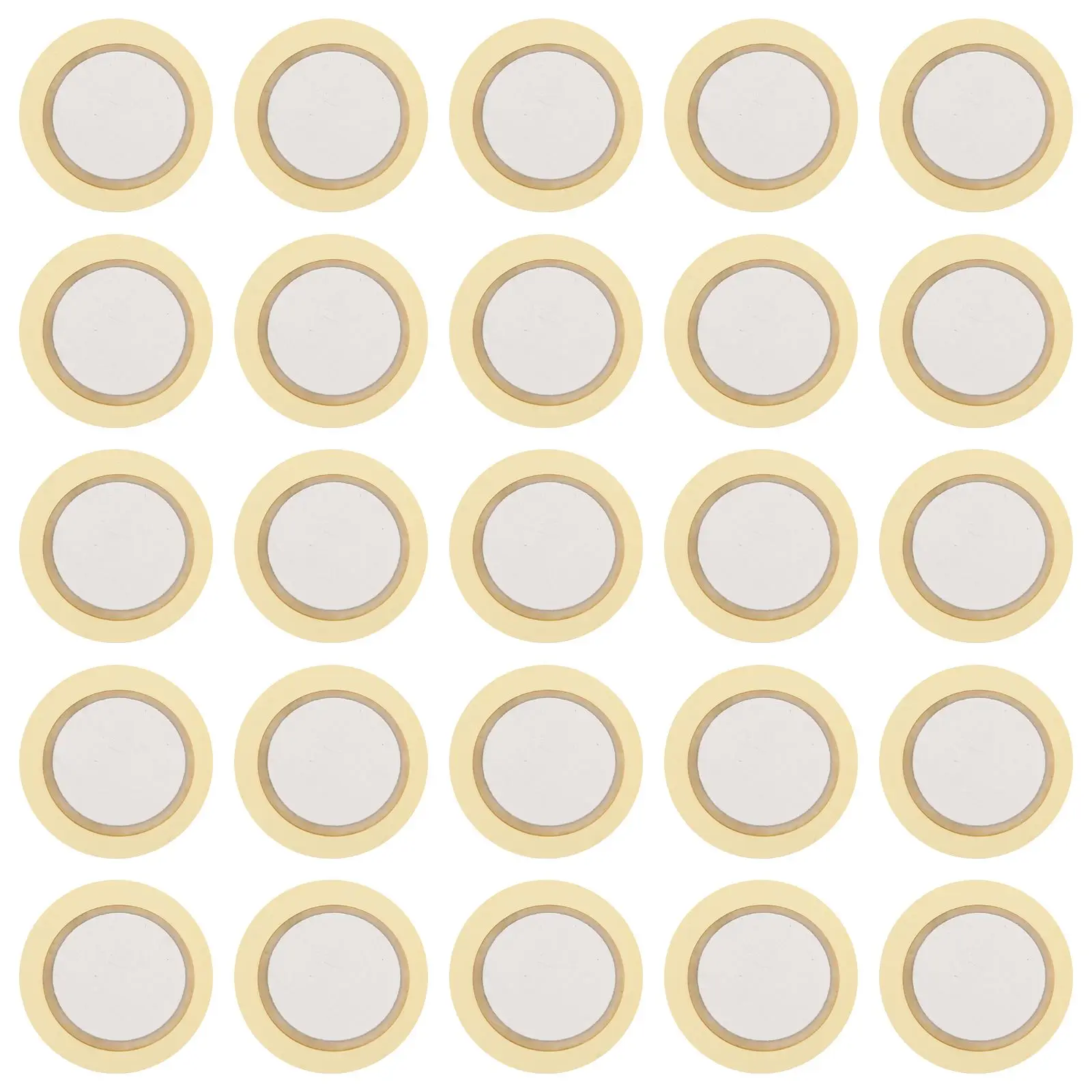 

50 Pcs Piezo Discs Acoustic Pickup Transducer Transducer Sensor Copper Lightweight Guitar Pickup Acoustic Electronics
