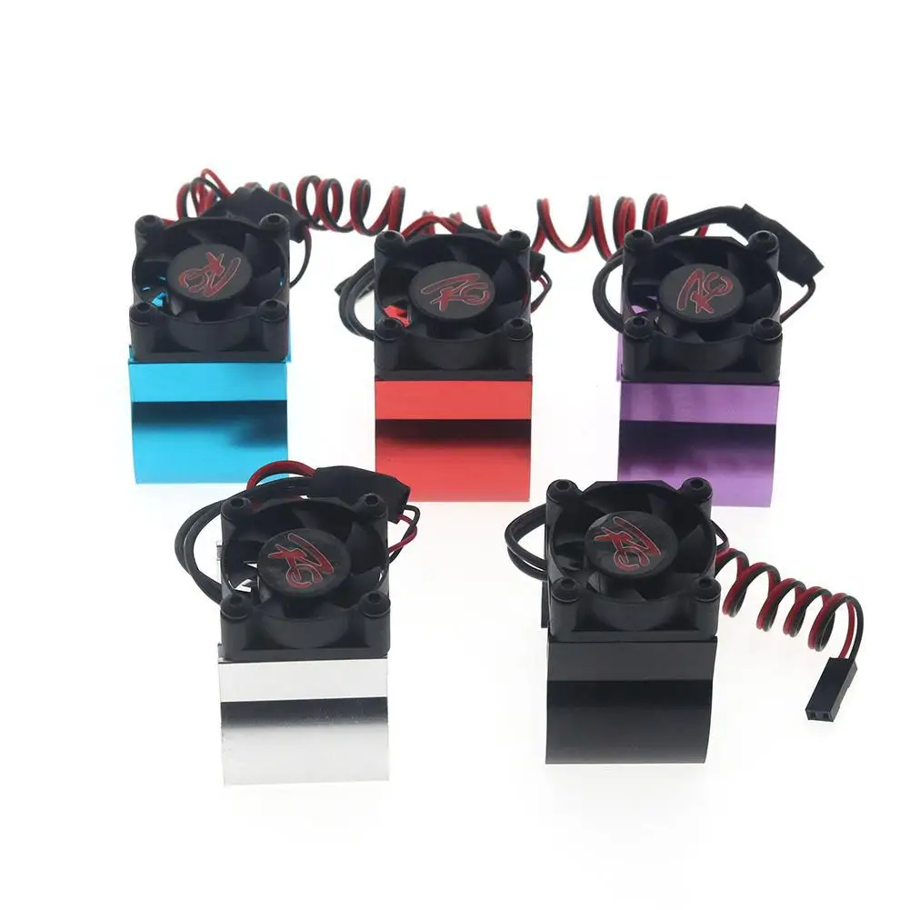 

RC remote control car radiator fan, suitable for 540/550 motor, universal for climbing car/flat running/boat