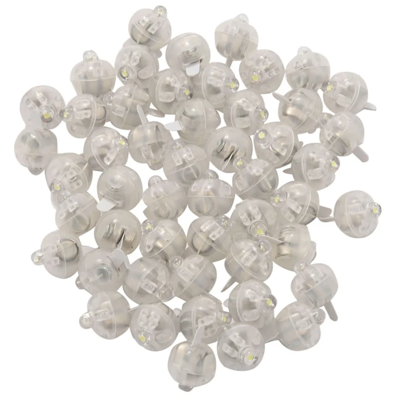 

JFB 600 шт./лот 600 X круглая светодиодная вспышка шаровая лампа воздушный шар длительное время ожидания для бумажного фонаря воздушный шар свет белый