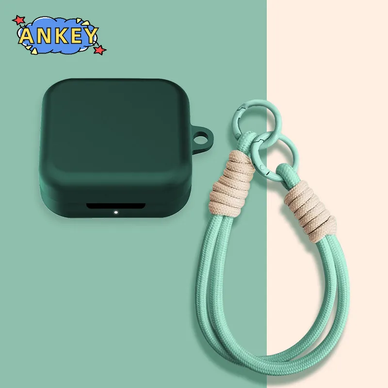 for 1MORE Ear Clip S12 Protective Case Lanyard Soft Cover Shells Washable Housing Anti Dust Sleeve Hand Rope Strap Accessories
