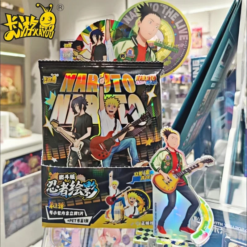 

Подлинные акриловые стоячие тарелки KAYOU Naruto, горящее ведро, версия 1, тинзя, живопись, аниме, украшения, слепая коробка, подарки