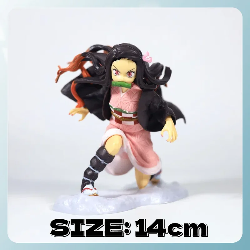 鬼滅の刃 アニメモデルオーナメント 刃 コンバットエディション コレクタブルアクションフィギュア 二次元豆キャラクターデコレーション