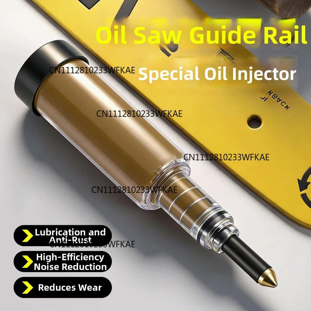 Chainsaw Grease Tool, Convenient,for Most Chains and Cutter,Lubricating Mower,Trimmer Maintenance Manual Easy Refill