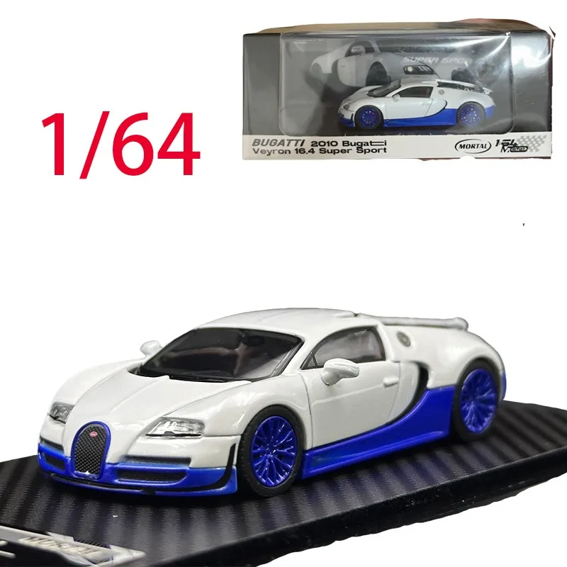 

Mortal Diecast 1/64 Scale Bugatti Veyron Alloy Car Model Toys for Boys Gift Collection