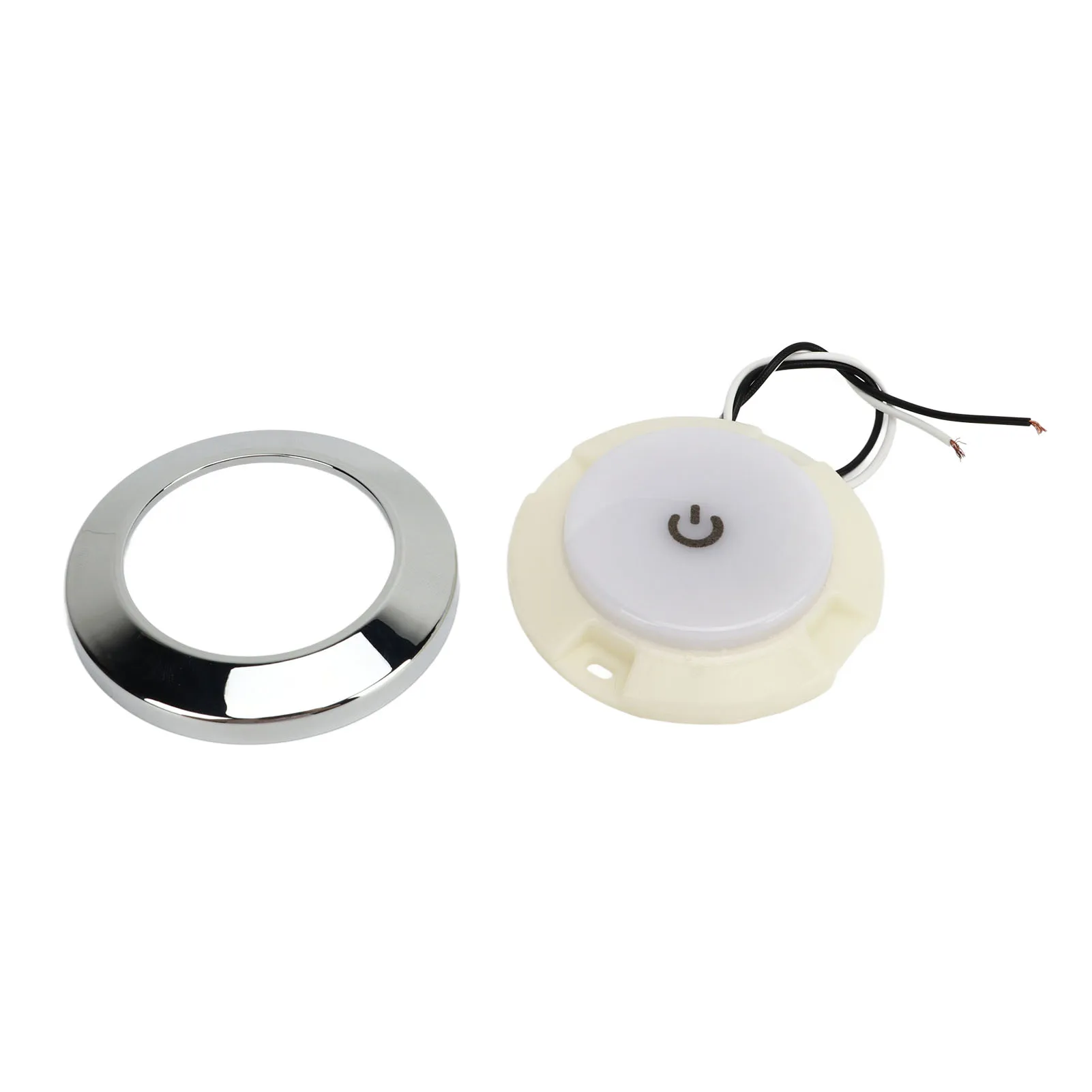 Car Interior LED Light Car Reading Light 2.8inch 24V Touch Button LED Lighting Automobile Interior for RV Boat Van Truck