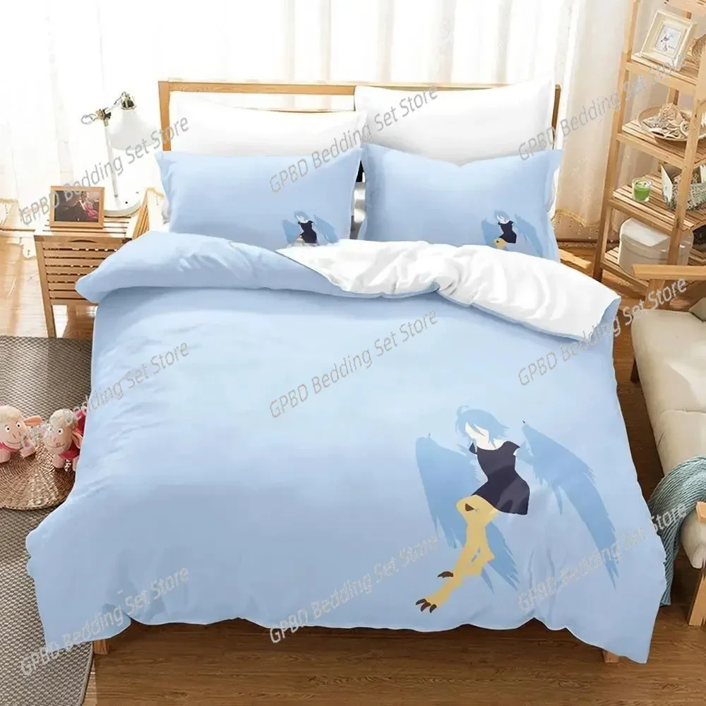 Monster Musume Bedding Set Single Twin Full Queen King Size Bed Set Adult Kid Bedroom Duvet cover Sets 3D Anime Bed Sheet Set