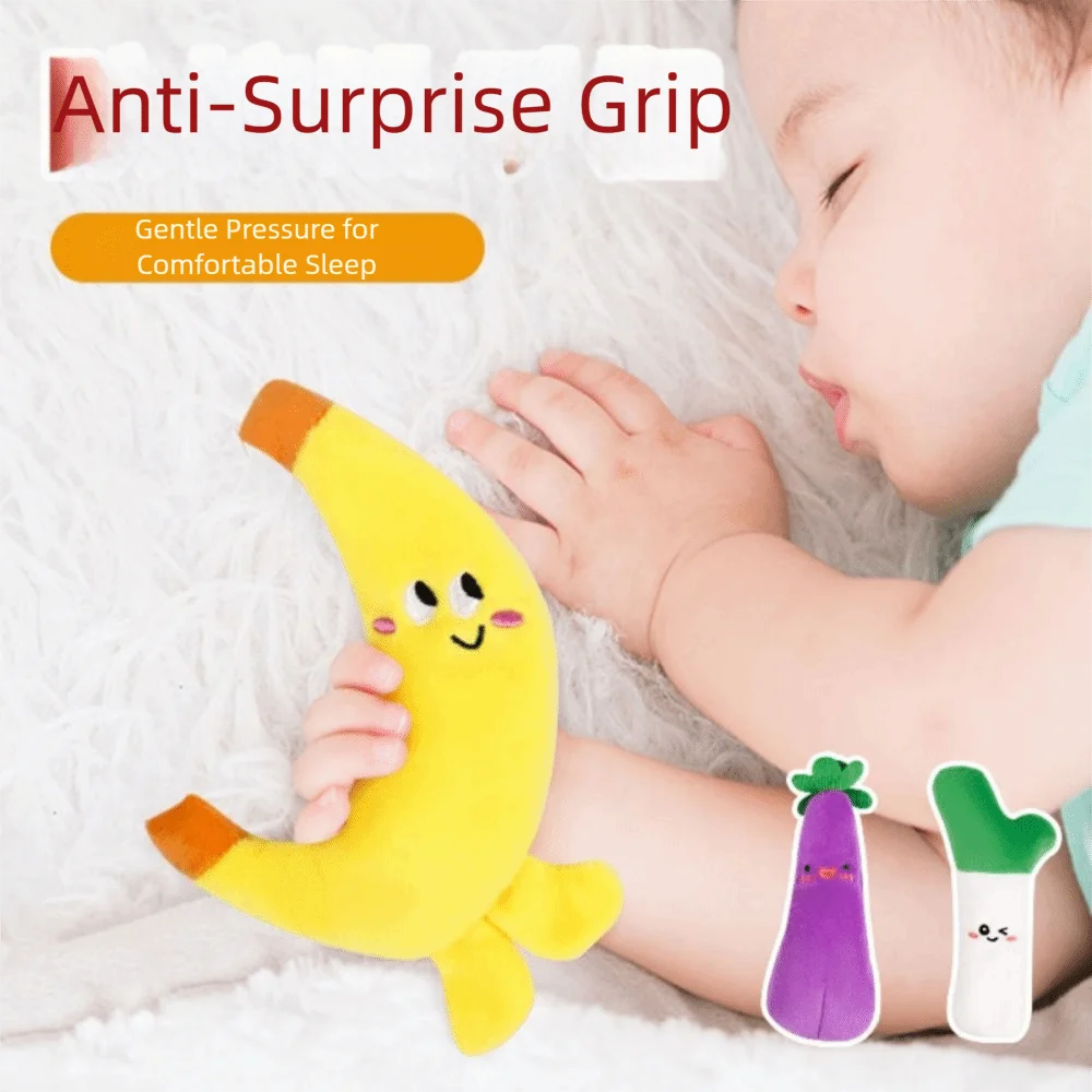 Montessori Placare Carota Neonati Anti-salto Lenitivo Sonno Neonati Lenitivo Dormire Luce Morbido Neonato Sonno Banana