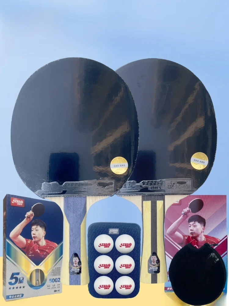 raquette-de-tennis-de-table-red-double-happiness-five-star-equipement-de-sport-pour-competition-etudiante-double-face