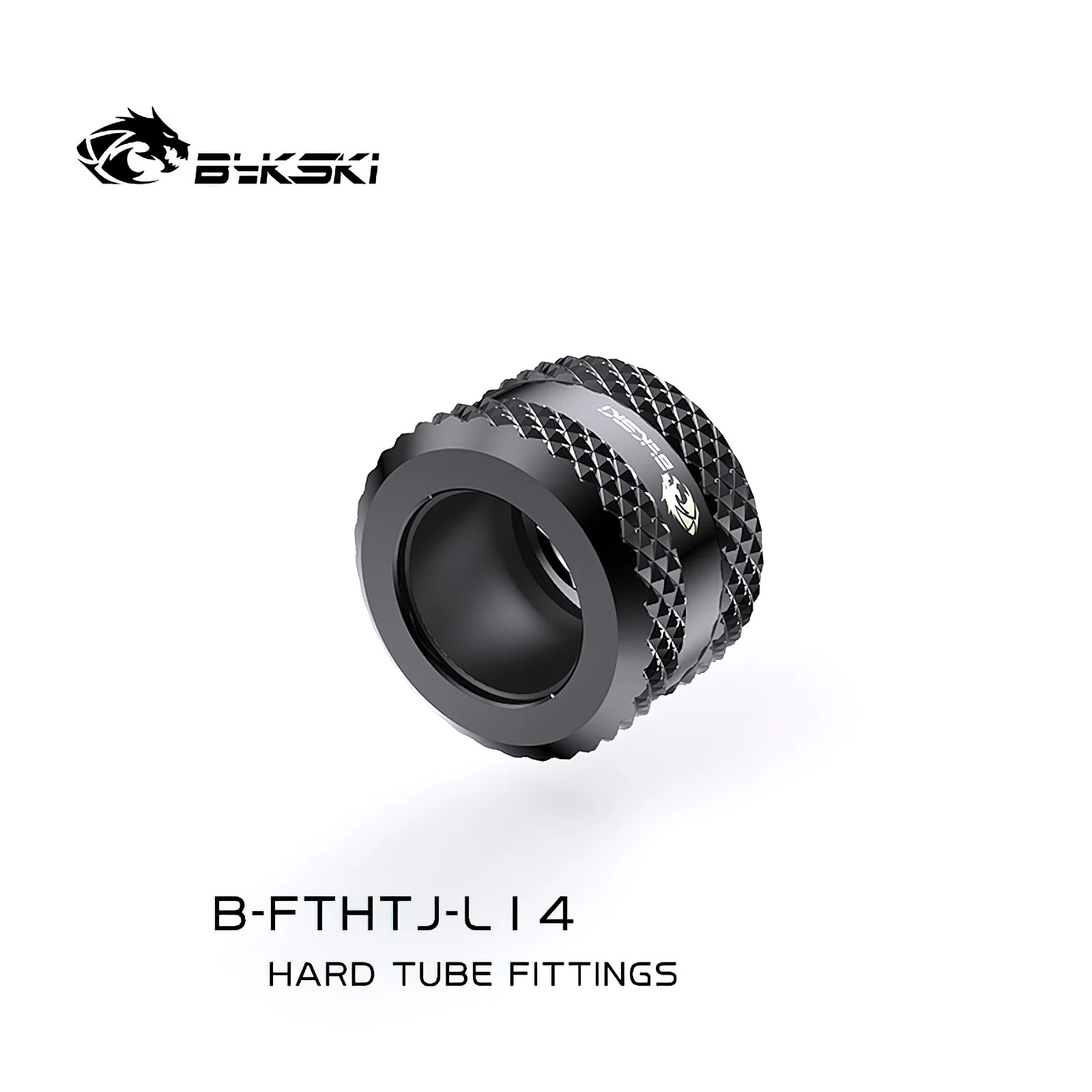 Bykski G1/4 B-FTHTJ-L14 14mm Anti-Off Rigid Hard Tube Compress Connection Fitting