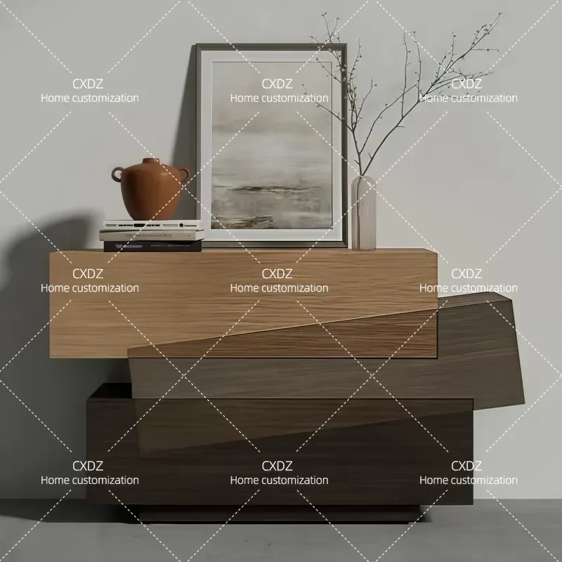 Medieval Style Entryway Cabinet Living Room Wall Mounted Storage Unit Multi Tier Shoe Rack Decorative Console Table for